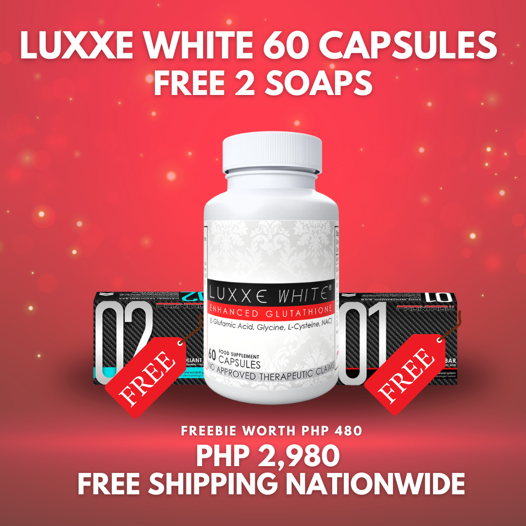 Luxxe White Enhanced Glutathione Supplement 775mg 60 Capsules